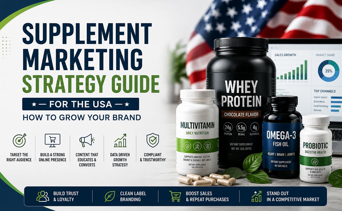 Supplement Marketing Strategy for USA